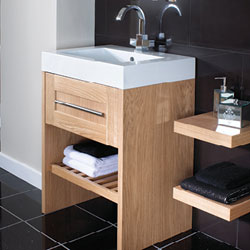 Bathrooms / Bathroom Furniture - Freestanding Furniture - Golden Oak