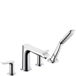 Bathrooms / Bathroom Mixers - 4-hole rim mounted bath mixer